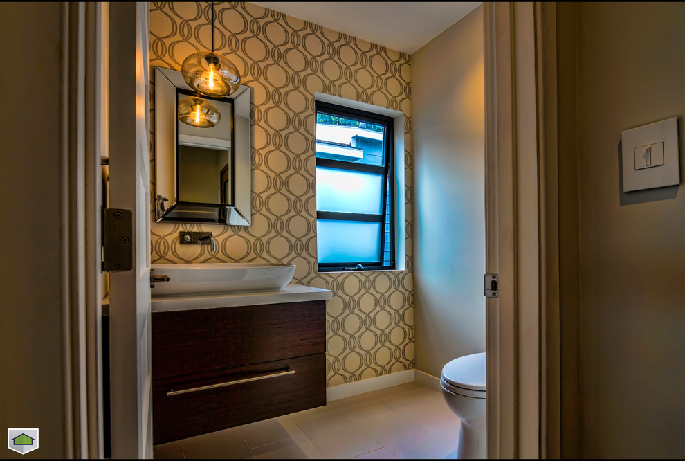 Charming Small Powder Room Decorating Idea Design Barker Freeman