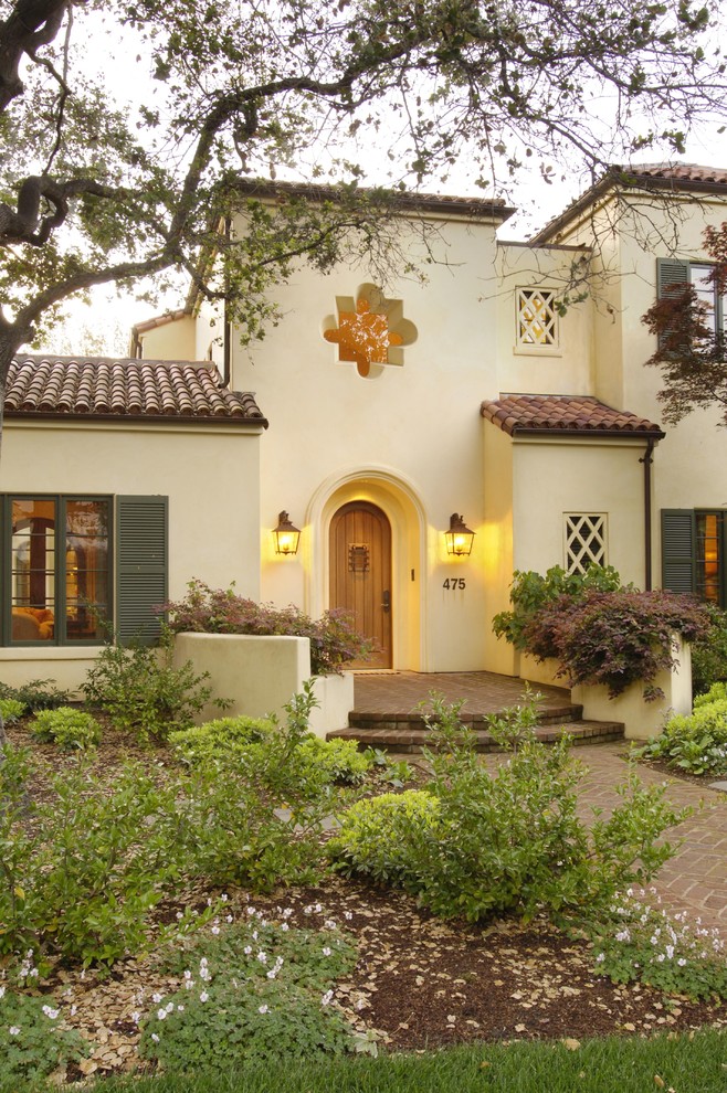 Acadian Style Homes for Mediterranean Exterior with Decorative Grille
