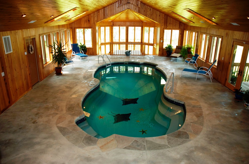 Aquarius Pools for Traditional Pool with Hampstead Pool
