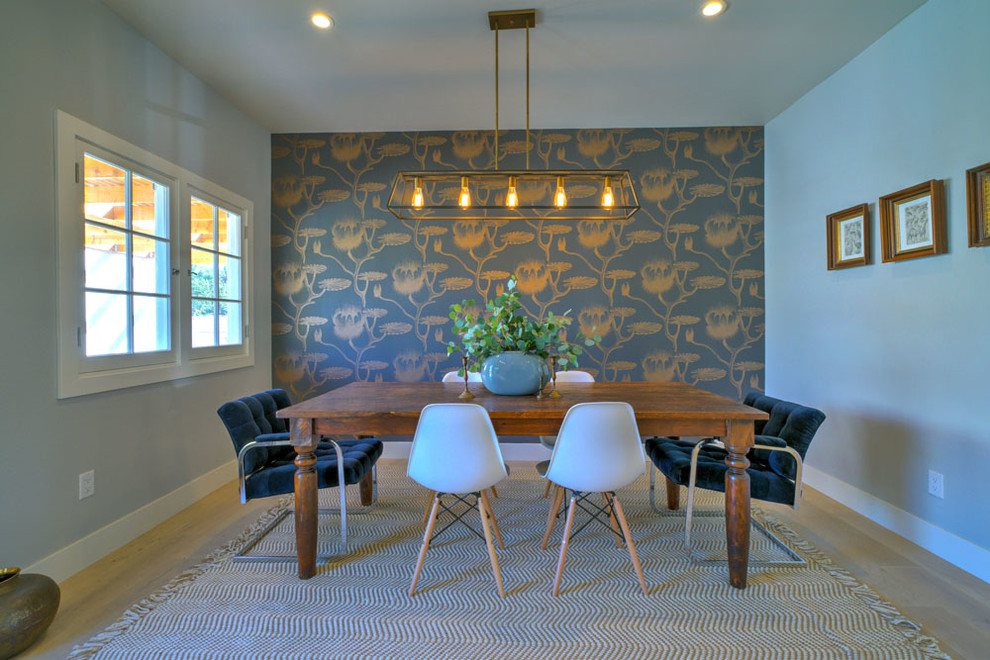Atg Lighting for Transitional Dining Room with Simple Design