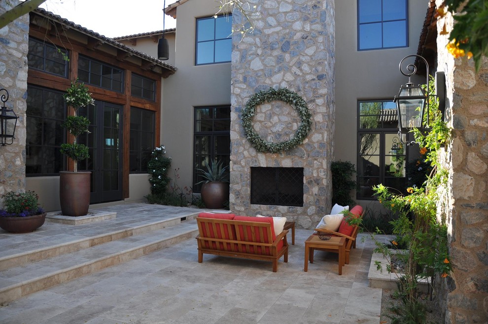 Avero for Mediterranean Patio with Stucco Wall