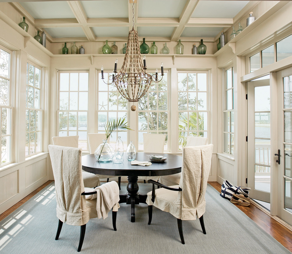 Bobo Intriguing Objects for Traditional Dining Room with Coffered Ceiling