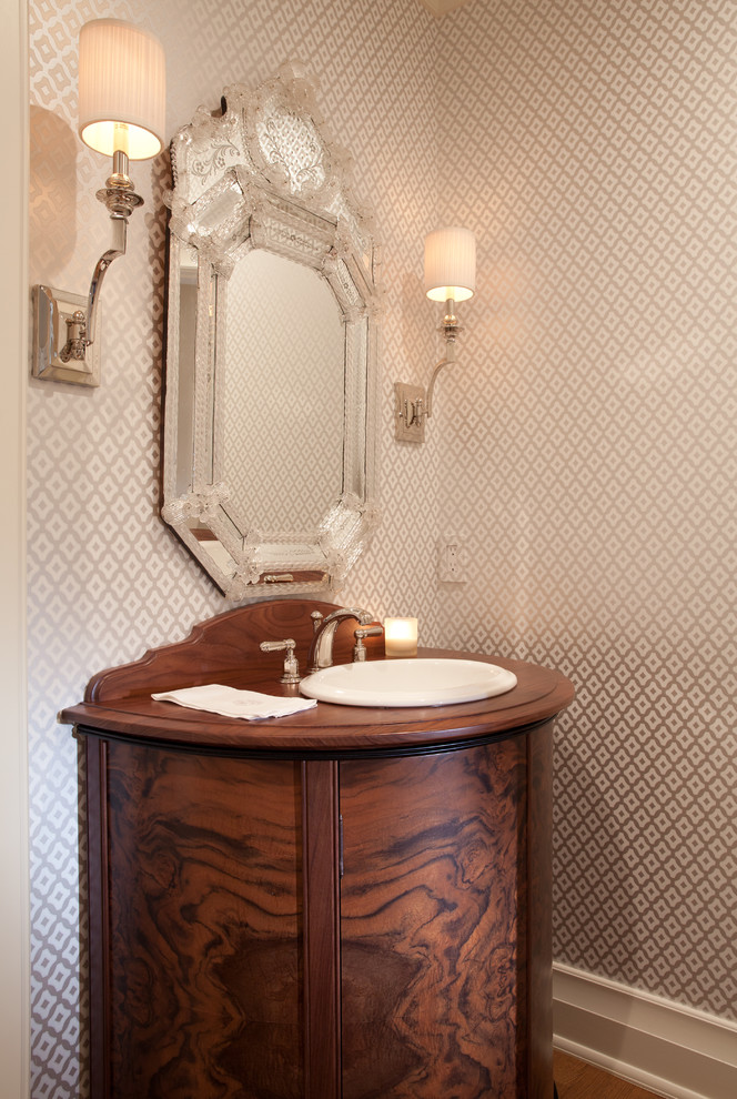 Brakes Plus Denver for Traditional Powder Room with Wall Sconces