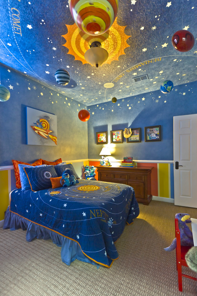 Faux Painting Techniques for Contemporary Kids with Stars