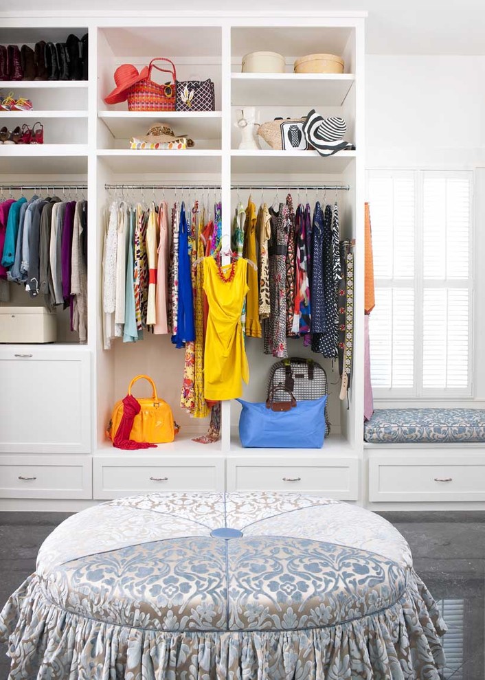 Free Blueprint Maker for Southwestern Closet with Built in Storage