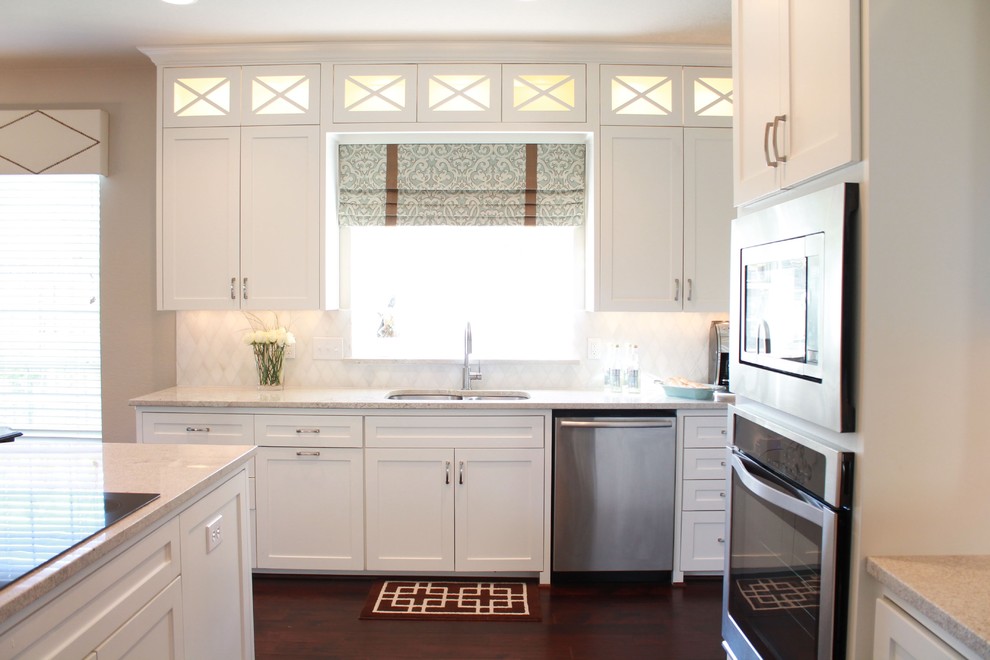Grandview Heights Schools for Traditional Kitchen with White Kitchen