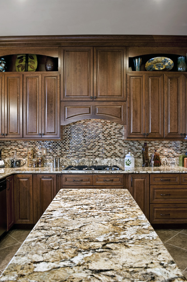 Granite Imports for Traditional Kitchen with Crown Molding