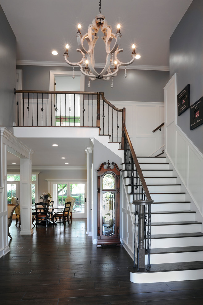 Greystone Hall for Traditional Staircase with Landing