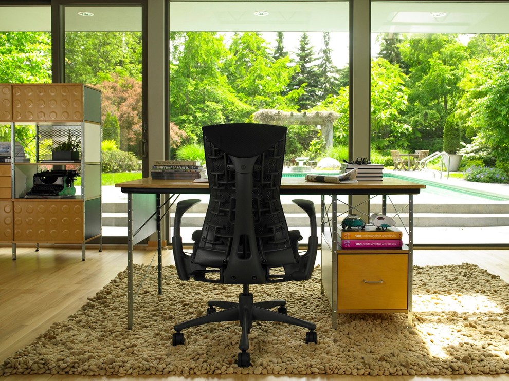 Herman Miller Outlet for Modern Home Office with Glass Door