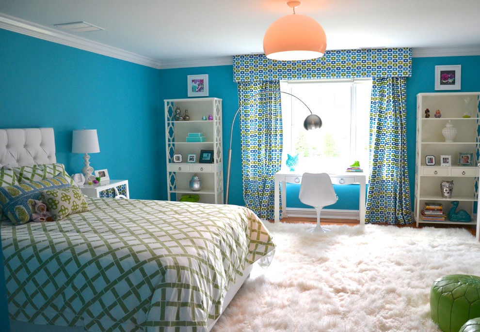 Holy Lamb Organics for Eclectic Kids with Tufted Headboard