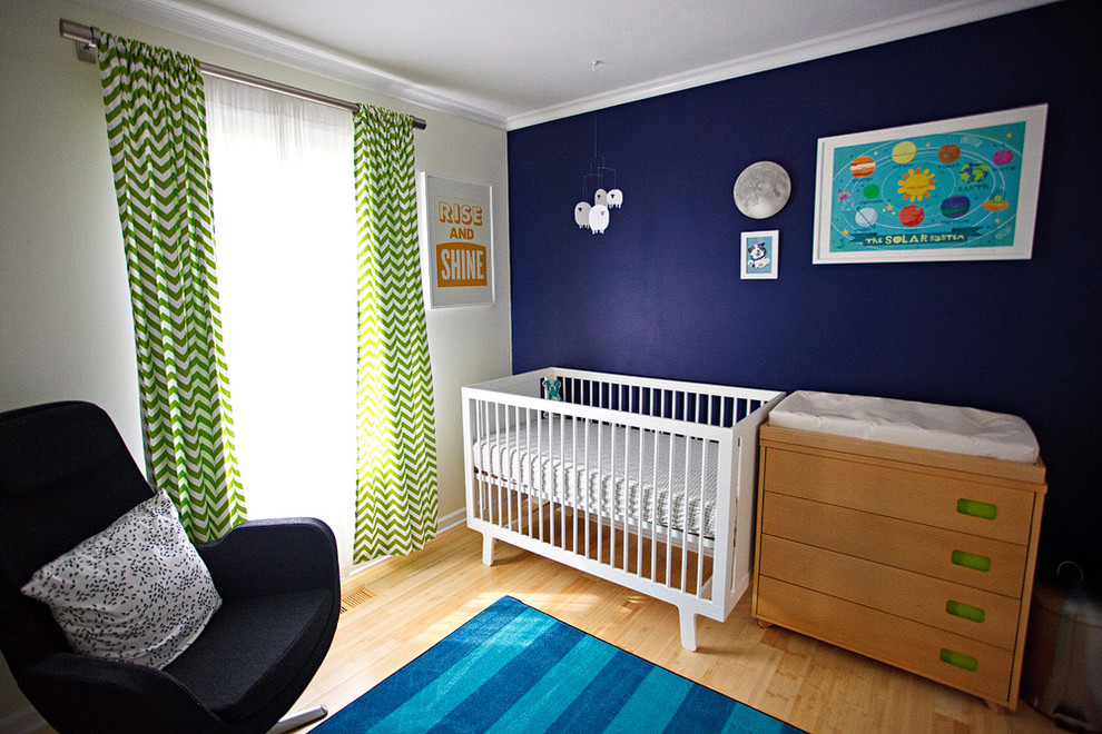 Ikea Cleveland for Modern Nursery with Modern Crib
