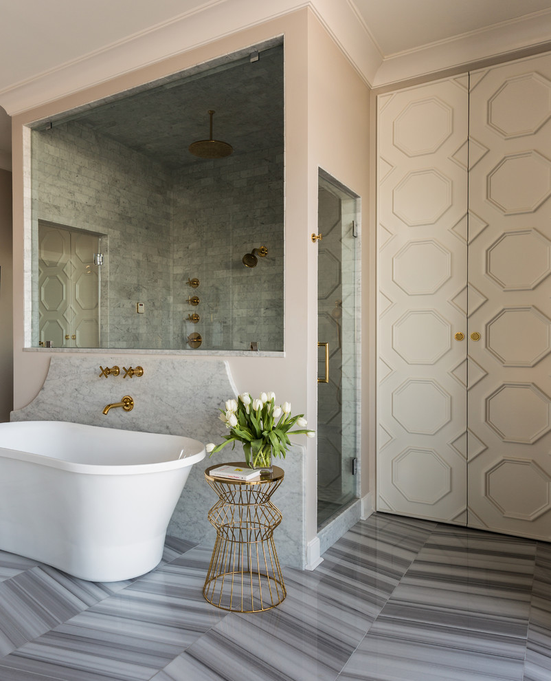 Jason Tubs for Transitional Bathroom with Lacquer