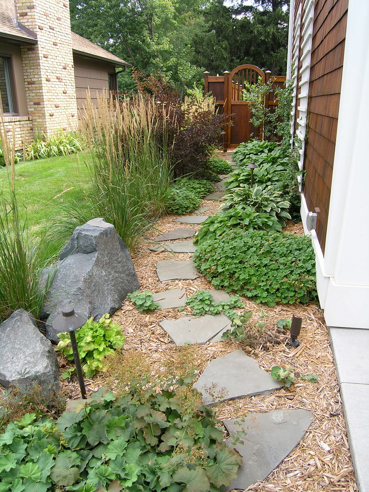 Landscaping Ideas for Small Yards for Traditional Landscape with Stone Pavers
