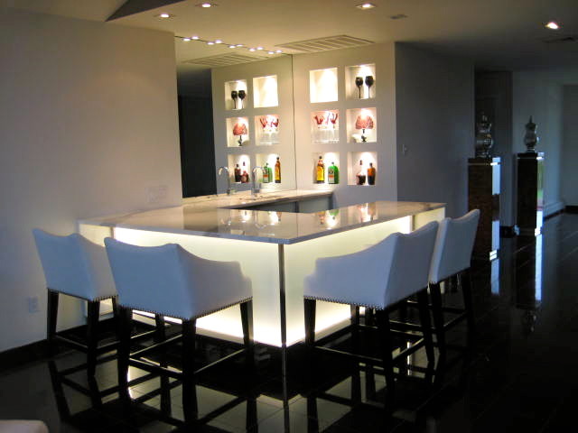 lightingdirect.com for Contemporary Wine Cellar with Led Lighting