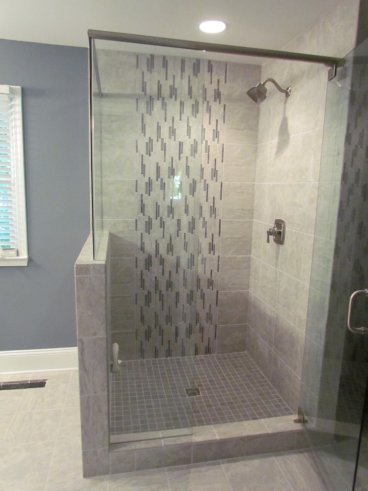Lowes Easley Sc for Contemporary Bathroom with Vertical Linear Tile