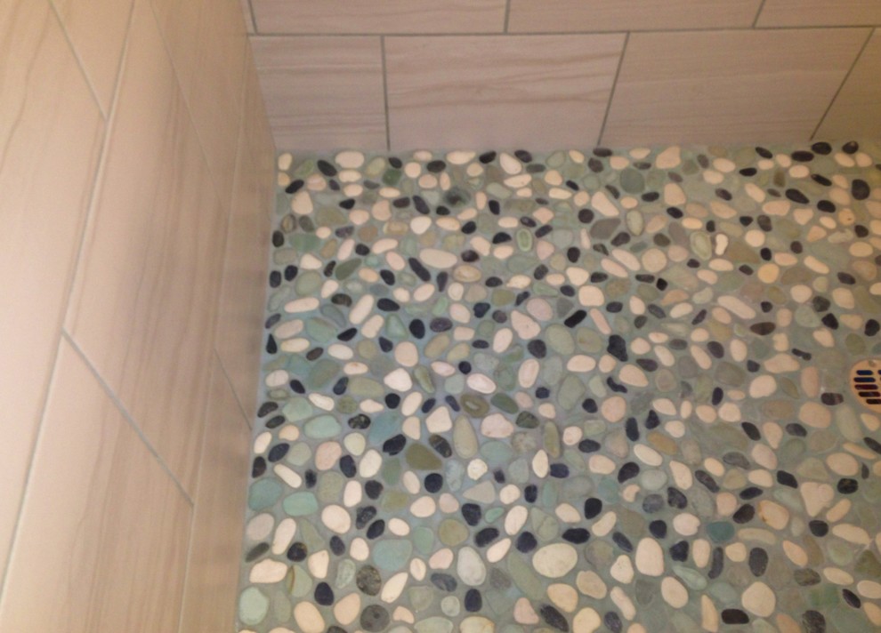 Lowes Turlock for Transitional Spaces with Glass Mosaics