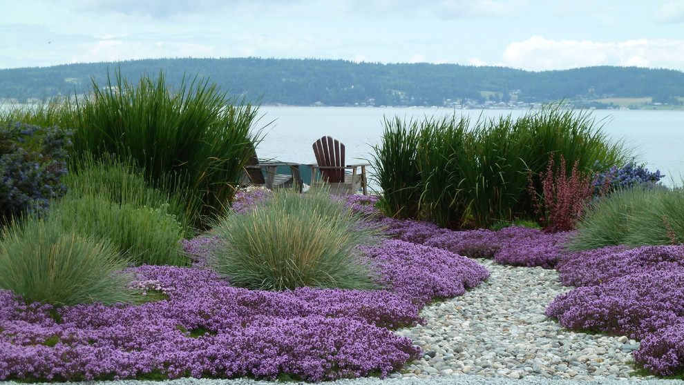 Lowes Virginia Beach for Beach Style Landscape with Purple Flowers