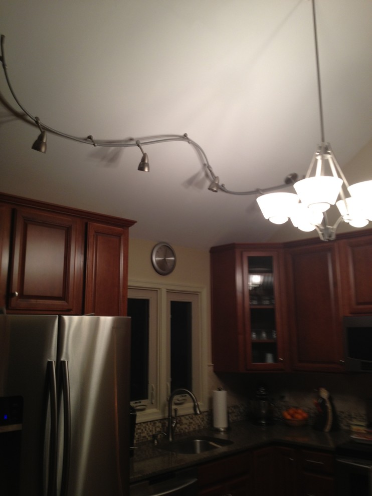 Lowes Whitehall Pa for Traditional Kitchen with Brushed Nickel Lighting