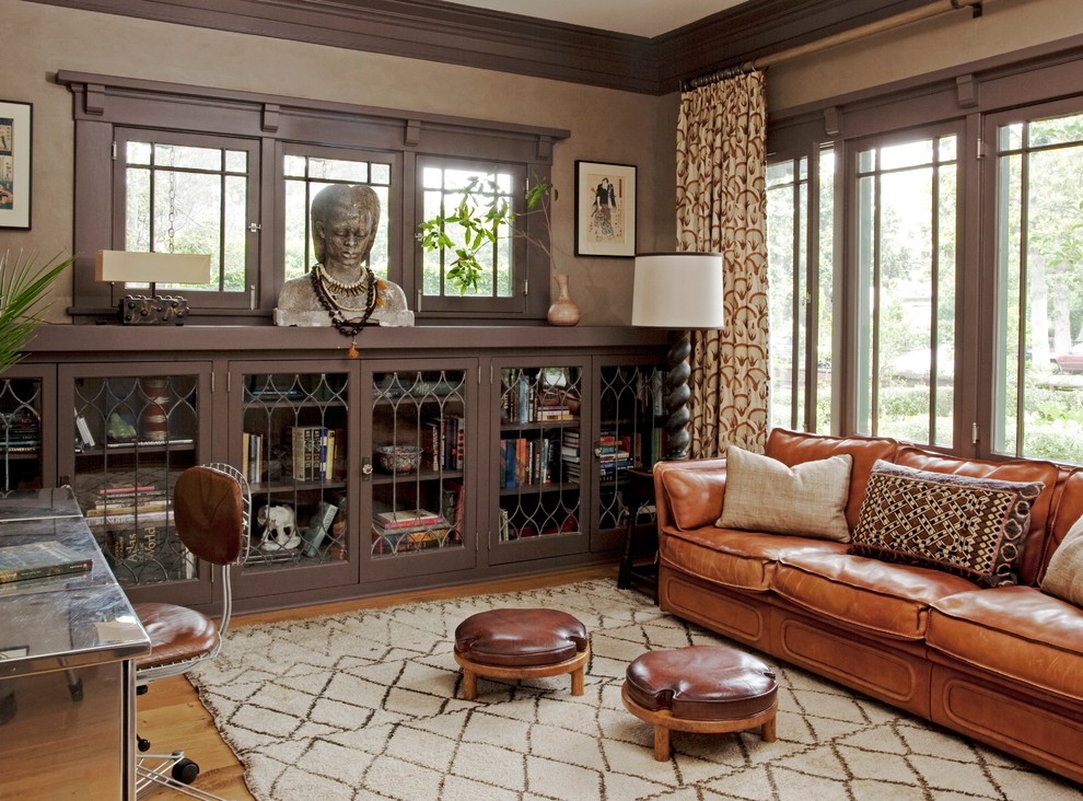 Lucca Antiques for Craftsman Living Room with Corbels