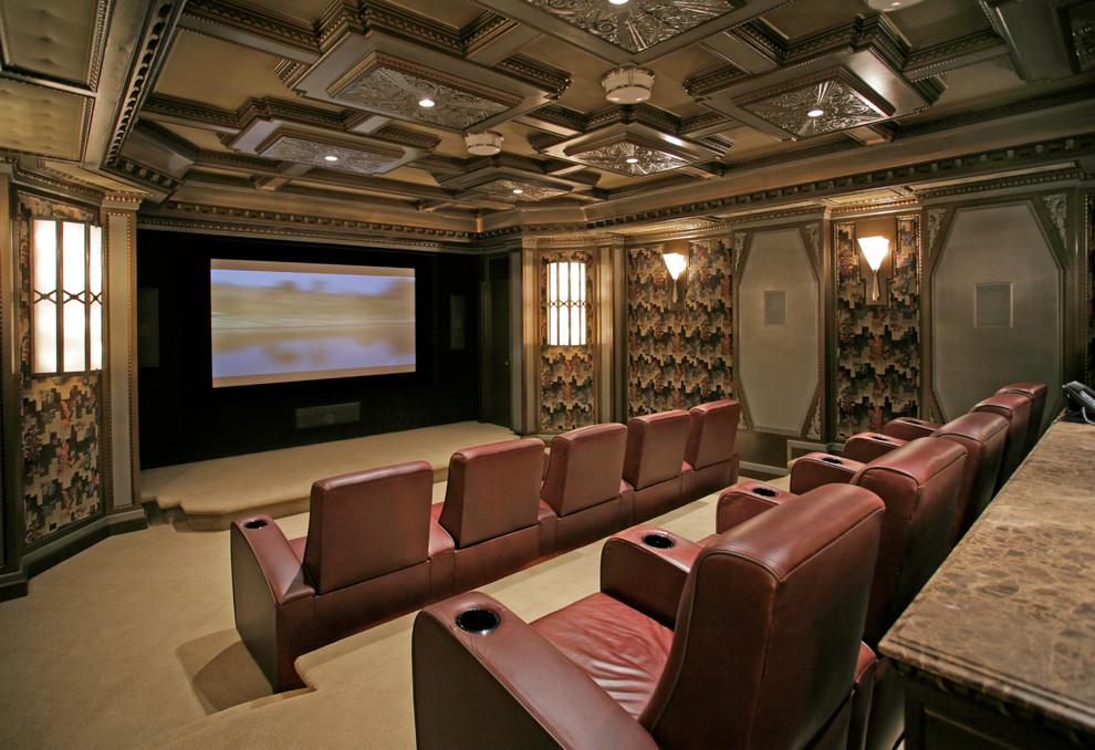 Madison Nj Movie Theater for Traditional Home Theater with Soundproofing