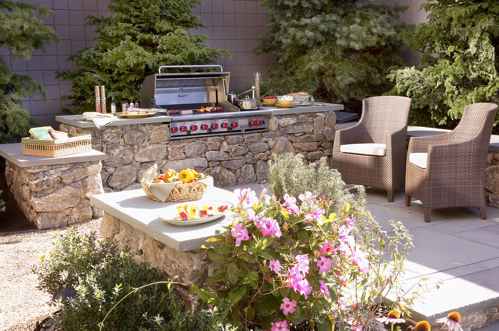 Marbeck Appliance for Tropical Patio with Outdoor Kitchen