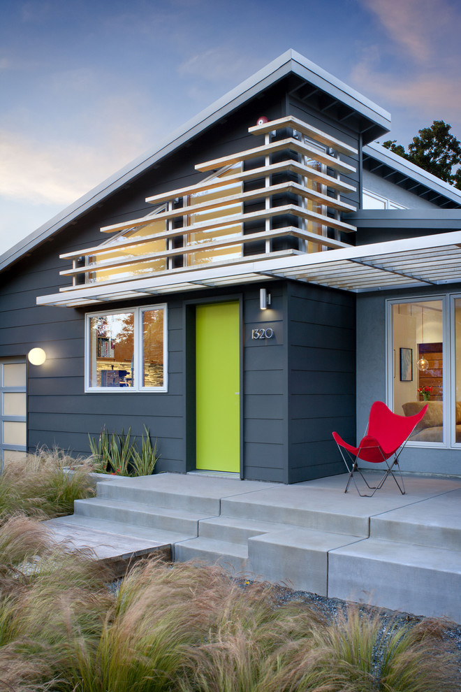 Marlette Homes for Midcentury Exterior with Long Grass