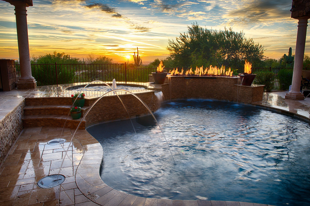 Marsh Creek Pool for Transitional Pool with Pool Designs