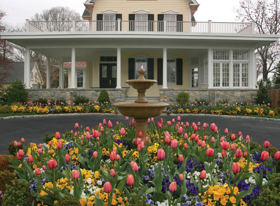 Merrifield Garden Center for Traditional Landscape with Bulbs