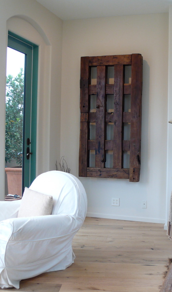 Mesquite Jail for Eclectic Entry with Art