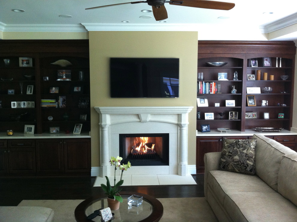 Northwest Metalcraft for Modern Family Room with Modern Fireplace