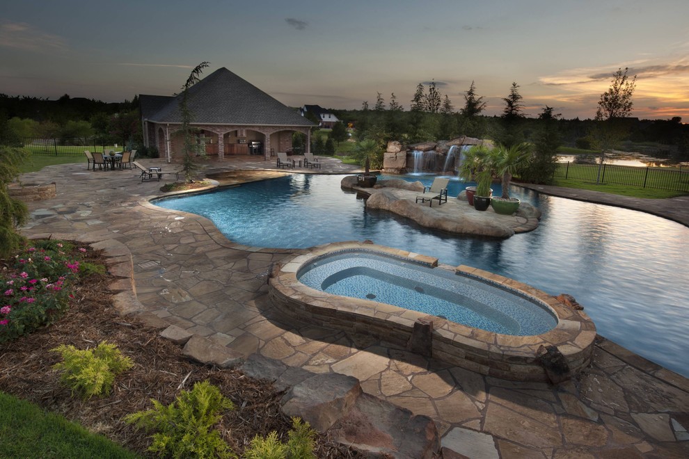Pine Island Nursery for Tropical Pool with Oklahoma