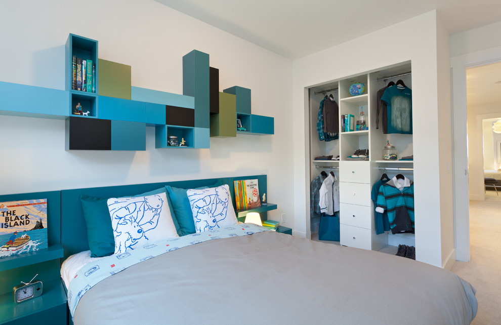 Portico Designs for Contemporary Kids with Wood Headboard