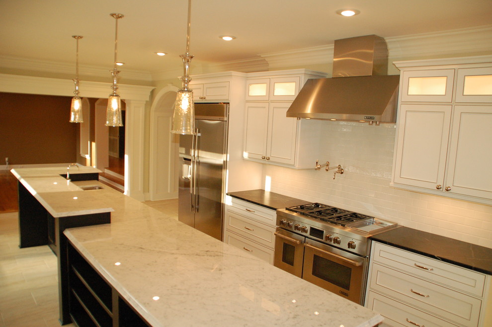 Quail Hollow Country Club for Traditional Kitchen with Commercial Appliances