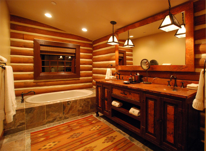 Rampart Supply for Rustic Spaces with Copper Sink