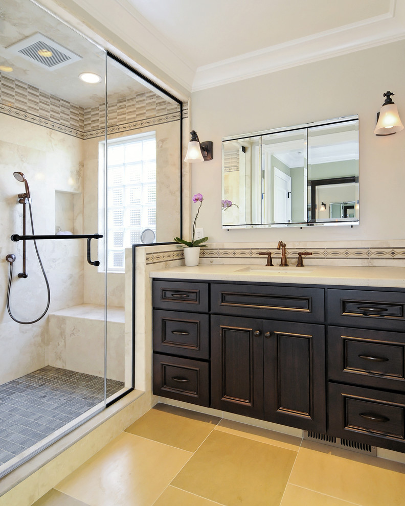 Sears San Angelo for Craftsman Bathroom with Tile Backsplash
