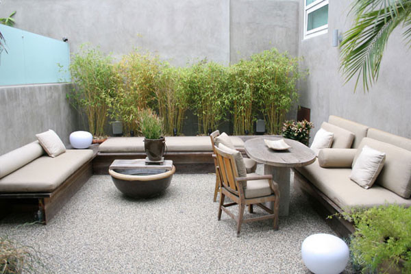 Shanty Chic for Modern Patio with Seating