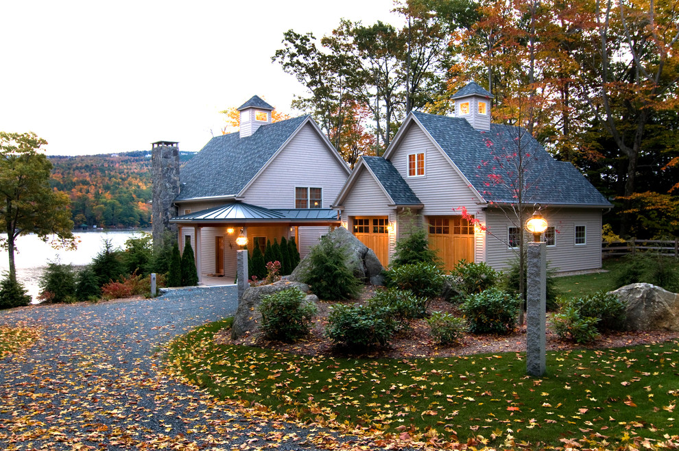 Sitterle Homes for Traditional Exterior with Curved Driveway