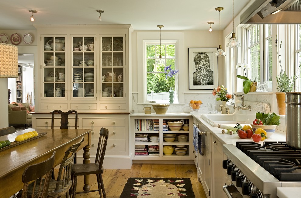 St Peters Olney for Farmhouse Kitchen with China Cabinet