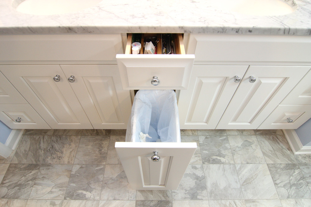 Syracuse Cab for Transitional Bathroom with Safety Grab Bars