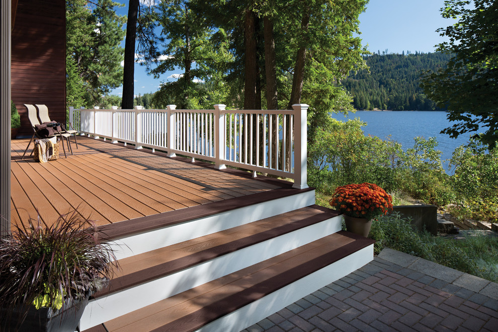 Trex Select for Traditional Deck with Deck Railing
