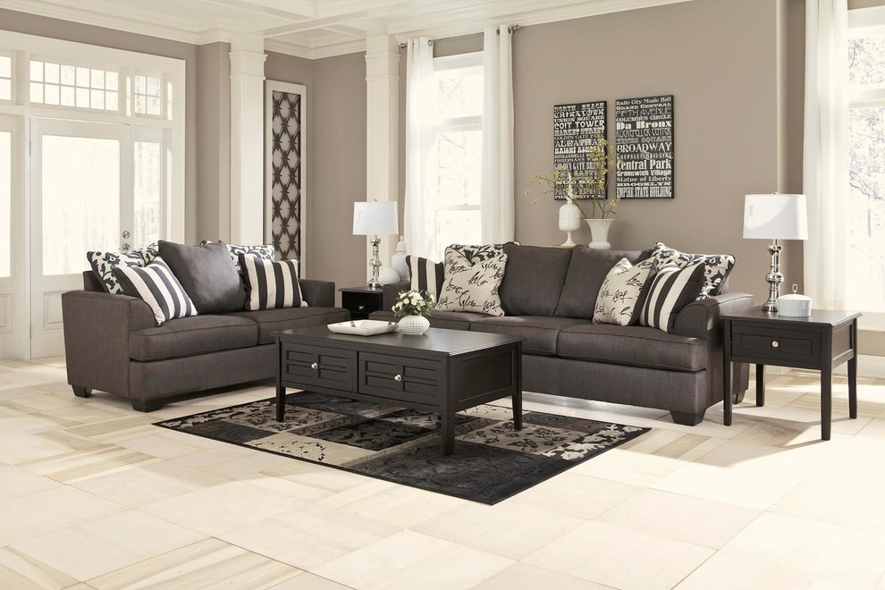 Turners Furniture for Transitional Living Room with Furniture