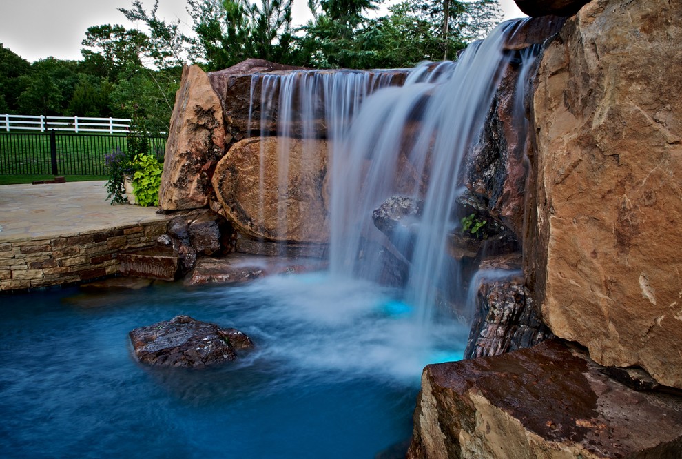 Twinspires for Rustic Pool with Tulsa Pool Builder