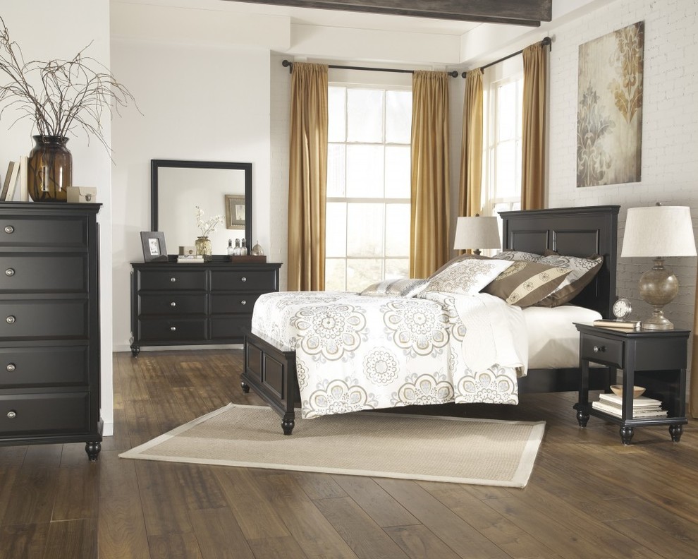 Wayside Furniture for Transitional Bedroom with Wood
