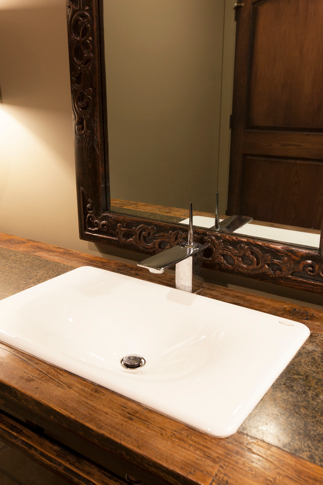 Westmore for Asian Bathroom with Carved Wood