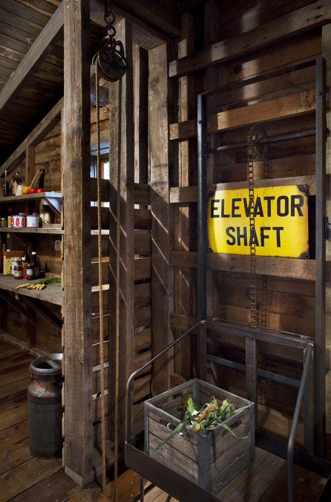 What is a Dumbwaiter for Rustic Spaces with Barn