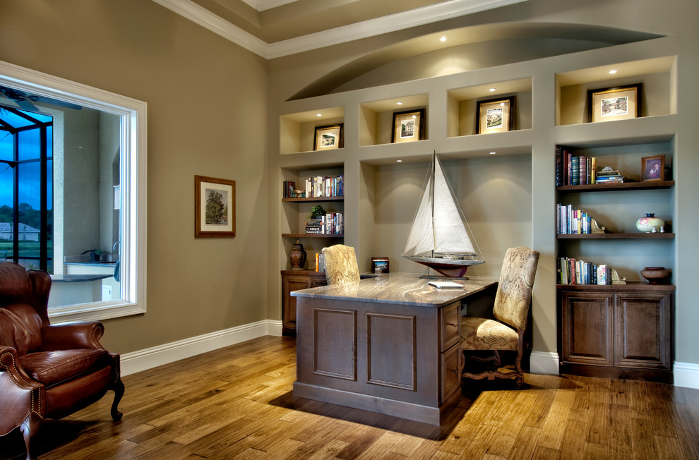 Williamsburgh Savings Bank for Traditional Home Office with Home Office
