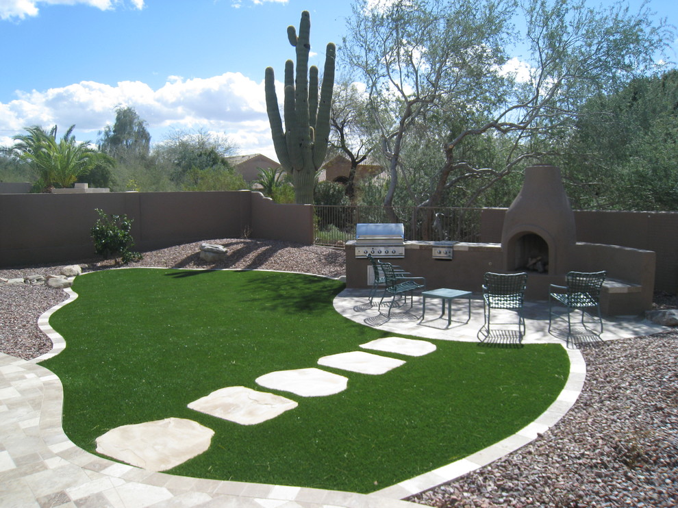 Woerner Turf for Traditional Landscape with Path