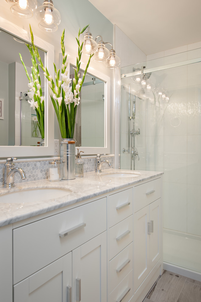 Wolfers Lighting for Traditional Bathroom with Gray