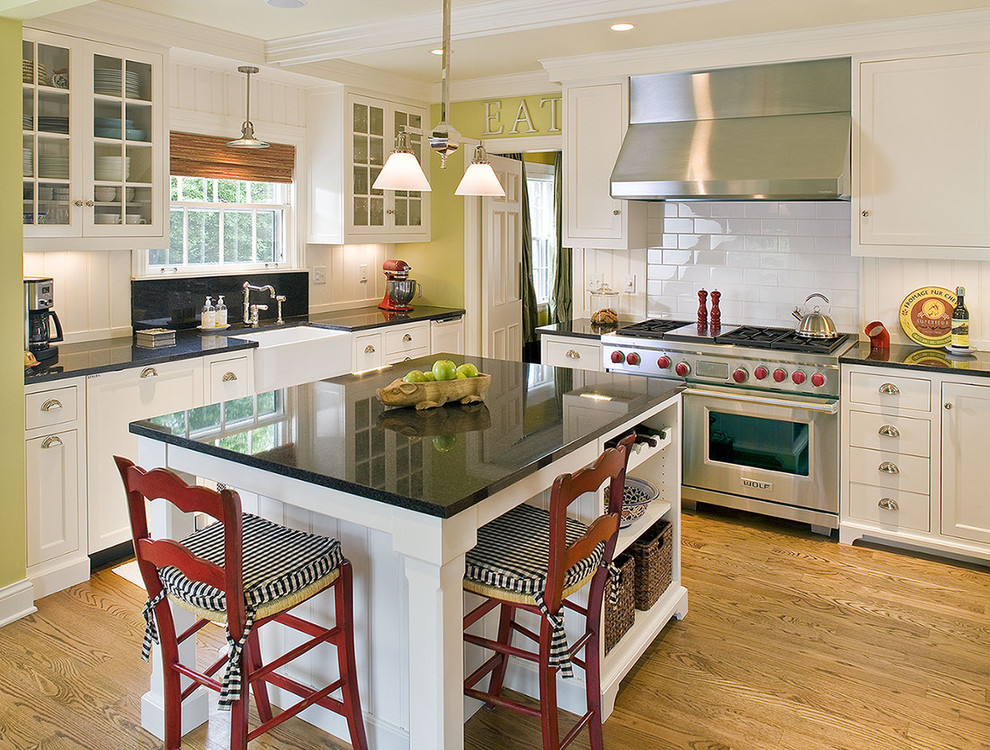 Woodshop Ideas for Traditional Kitchen with Modern Farmhouse Kitchen