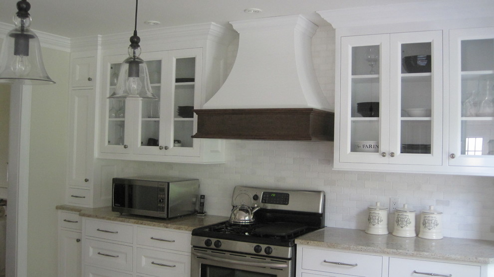 2x4 Subway Tile Kitchen Traditional with None 1